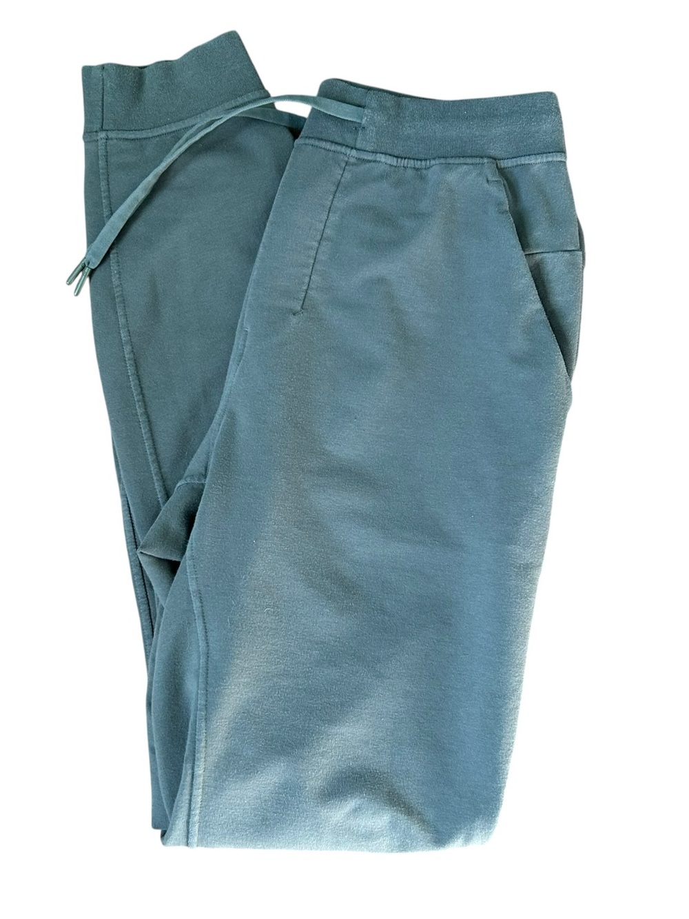 Lululemon City Sweat Jogger Mens S Tall Grey Sage Breathable Stretch M5585T EUC